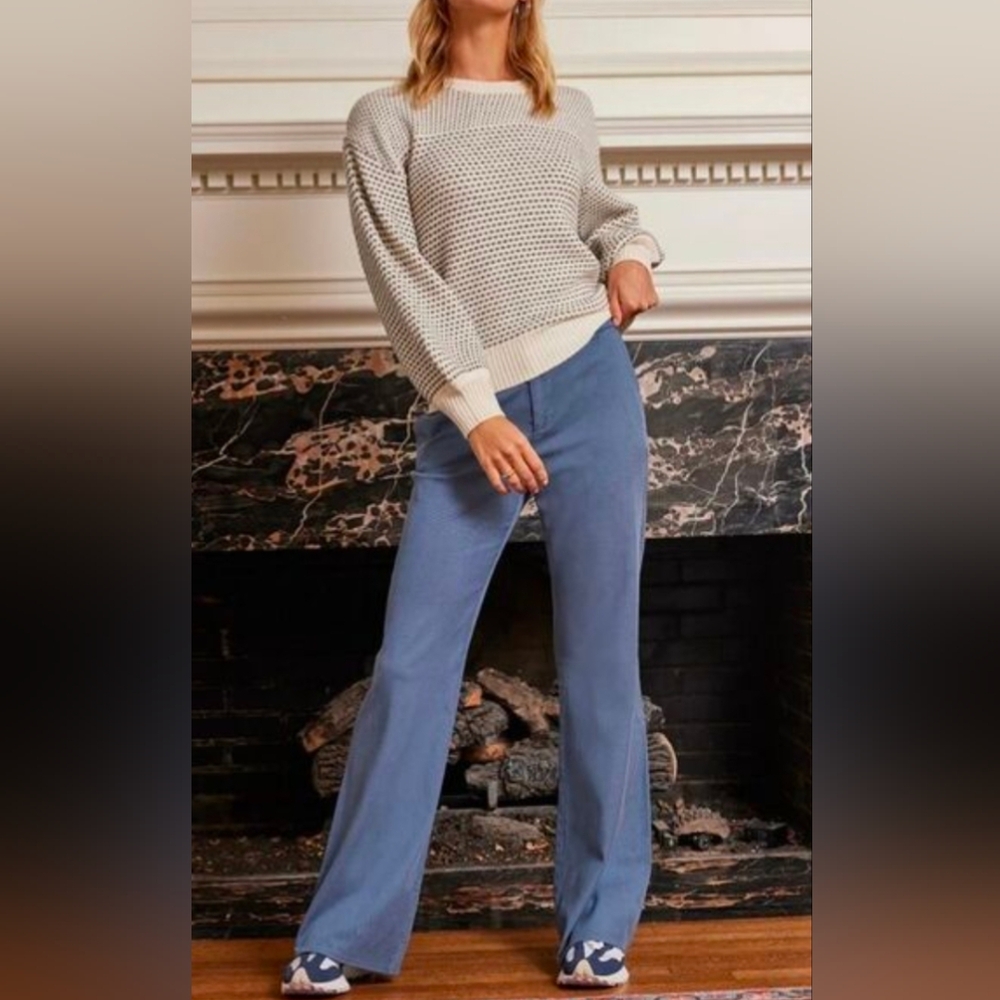The Easy High-Waisted Flare Pant
